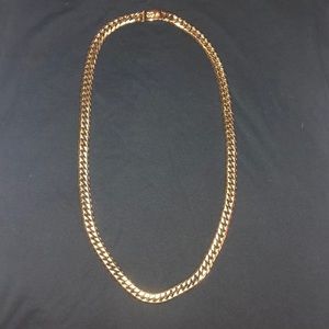 18k gold plated necklace
